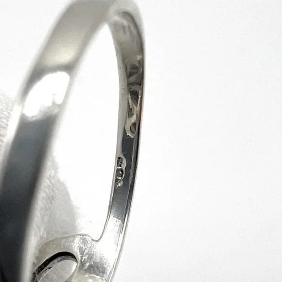 .925 Sterling Silver Double Flower Ring - Picture 9 of 17